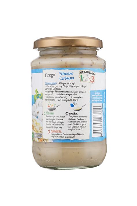 Prego Carbonara Mushroom Pasta Sauce G