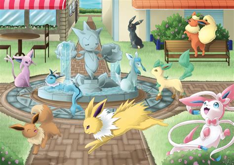 Eevee And Friends Pokemon X And Y By Rainbowrose912 On