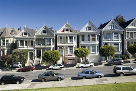 Les Maisons Victoriennes De San Francisco Californie Etats Unis