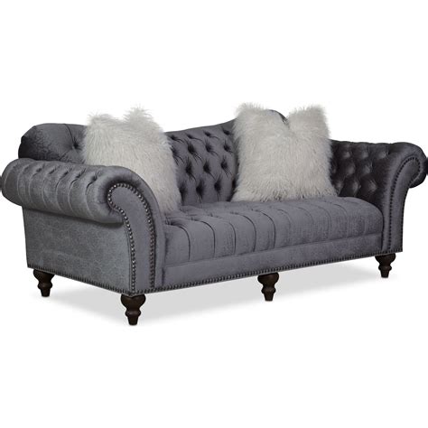 Brittney Sofa And Loveseat Set Value City Furniture And Mattresses