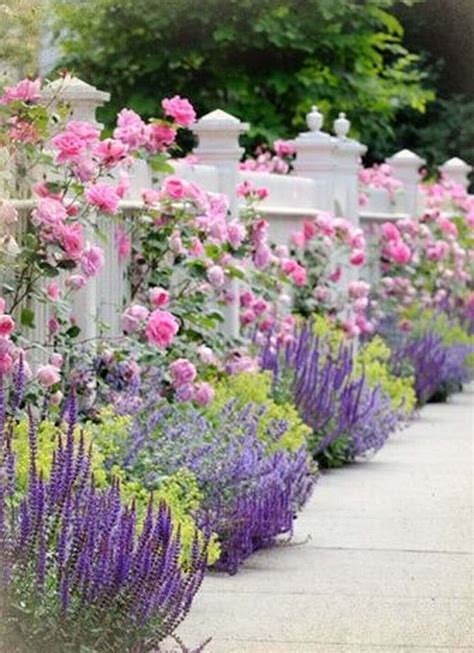 Flower Landscape Design Is Always Popular As Flowers Bring A Colorful