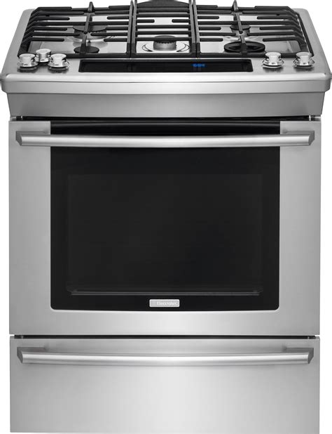 Electrolux Ew30ds80rs 30 Dual Fuel Slide In Range W Wave Touch