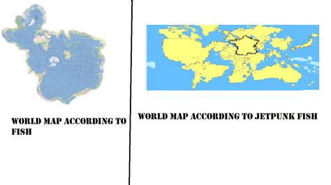 World Map According To Jetpunk Fish R Jetpunk