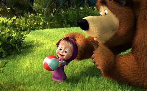 Masha And The Bear Wallpapers Wallpaper Cave