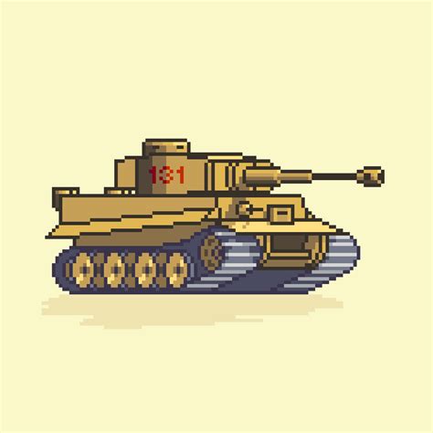 Tiger 131 Pixelart Pixel Art Art Tanks Military Wallpaper