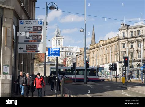 Sheffield City Centre Traffic Hi Res Stock Photography And Images Alamy