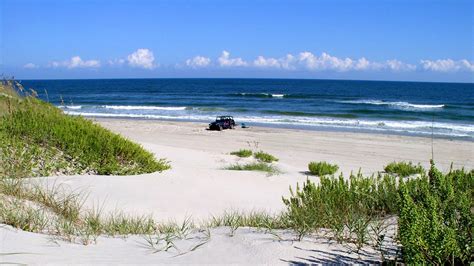 Ocracoke Lifeguard Beach North Carolina Map