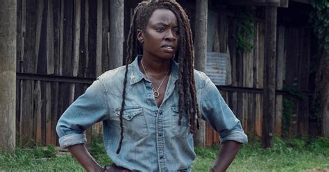 the walking dead showrunner confirms rick and michonne weren t officially married and hints