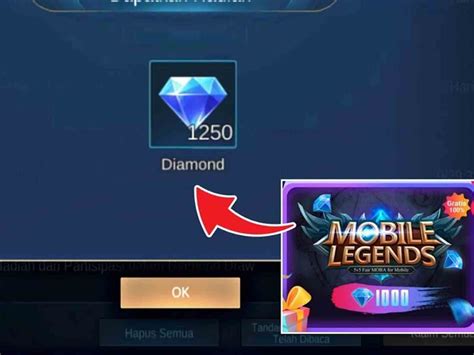 Cara Dapatkan 1000 Diamond Gratis Mobile Legends Ml Setiap Minggunya