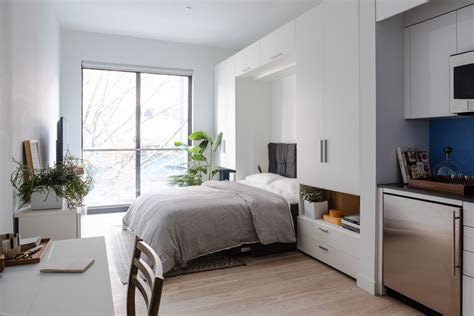 Small Space Living In Micro Apartments Nyc Architectural Digest