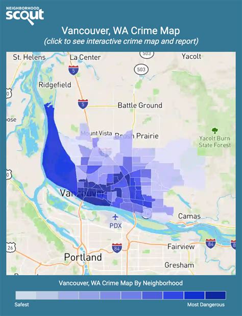 Map Of Vancouver Wa Area