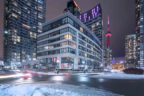 Toronto winter views | Downtown CityPlace | Toronto winter, Visit toronto, Toronto