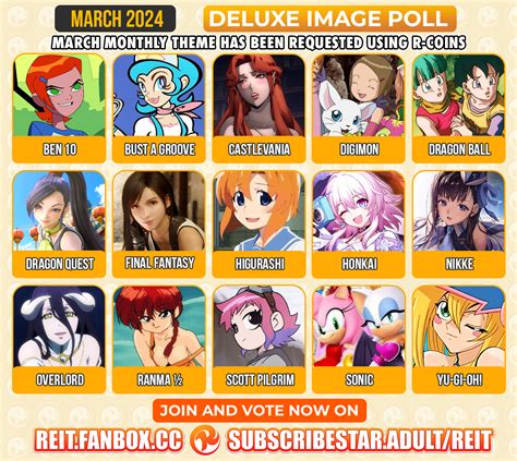 March Deluxe Image Poll Reit Hentai