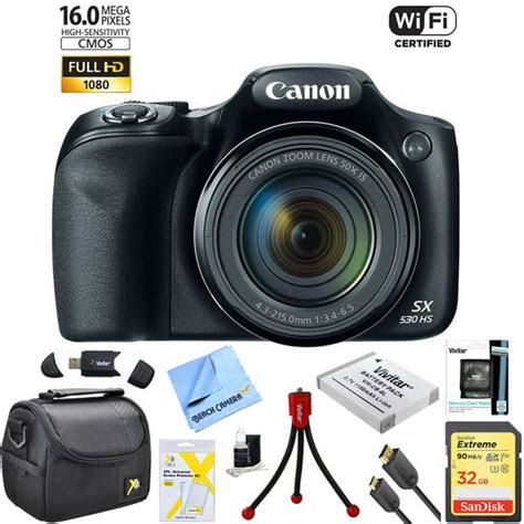 Canon Powershot Sx530 Hs 16mp Wi Fi Super Zoom Digital Camera W 50x