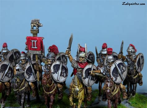 Zakgallery Painted 28mm Republican Roman Cavalry