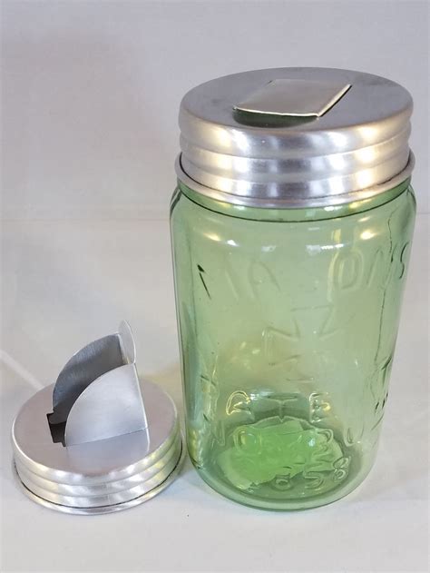 Mason Jar Pour Spout Dispenser Lid Set Of 2 Fits Standard Size Jar