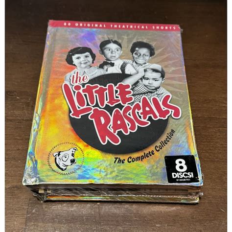 the little rascals complete collection dvd 8 discs 80 etsy