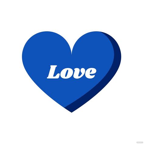 Blue Heart Clip Art Vector Clip Art Online Royalty Free Clip Art