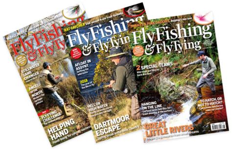 Print Subscription Fly Fishing And Fly Tying Magazine