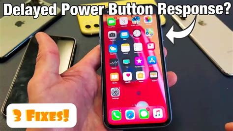 Iphone X Xs Xr 11 Slow Or Delayed Power Button Side Button