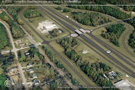 Ncdot Us 70 Improvements Havelock Bypass To East Of Thurman Road