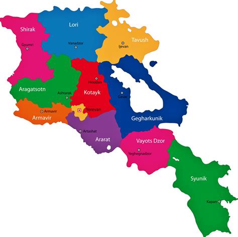 Karte von armenien geographie von armenien karte ist eine app, die allgemeine informationen über armenien map enthält. Armenien Karte der Regionen und Provinzen - OrangeSmile.com