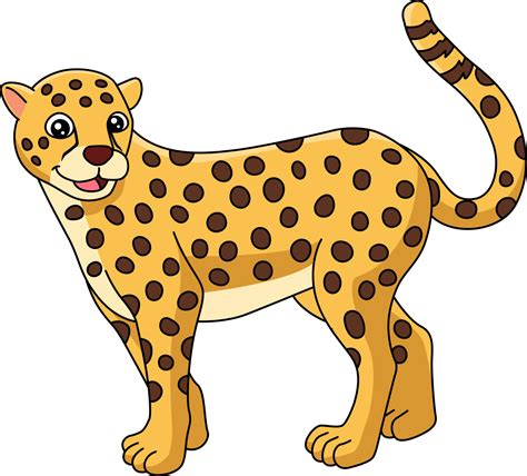 Cheetah Cartoon Cheetah Logo Background Clipart Theme Background My