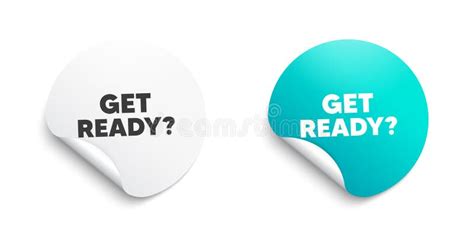 Get Ready Symbol Special Offer Sign Vector Stock Vector