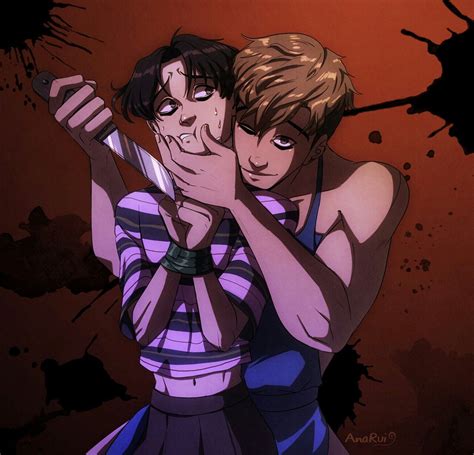 Yoonbum, a scrawny quiet boy, has a crush on one of the most popular and handsome guys in school, sangwoo. Killing Stalking || Sangwoo, Yoonbum, yaoi manga | killing ...