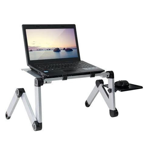 Adjustable Portable Aluminum Laptop Desk Us Bulk Shop