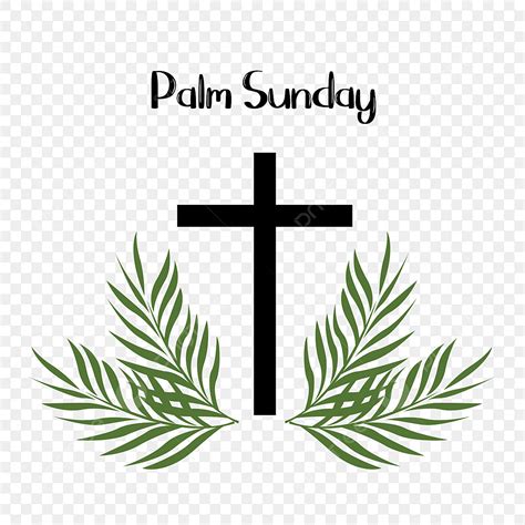 Palm Sunday Religious Clipart Transparent Png Hd Palm Sunday Four