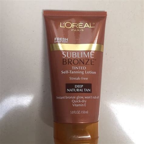 Loreal Sublime Bronze Brand New Tinted Self Tanning Lotion Deep