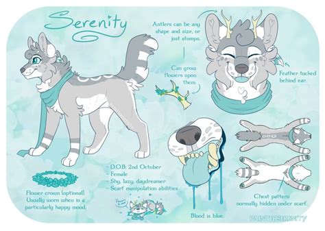 How To Draw A Fursona Ref Sheet Kimbery Abney