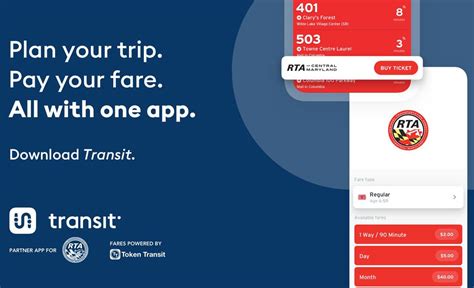 Central Maryland Rta Adds Mobile Ticketing Fare Capping And Free