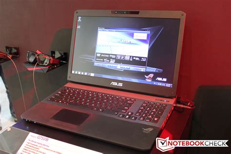 Asus Gaming Notebooks G55vw Und G75vw Mit Thunderbolt Und 5g Wifi