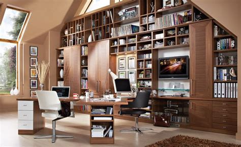 Modern Home Study Ideas Built In Home Office Neville Johnson Home
