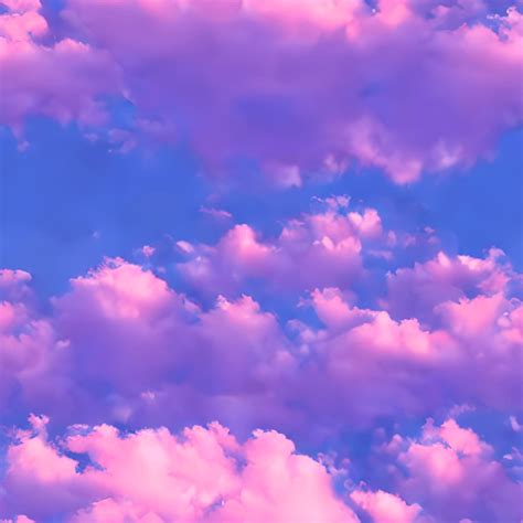 Pastel Cloud Pattern · Creative Fabrica