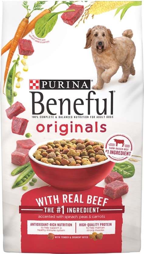From the care we take to source our ingredients and make our food, to the moment it reaches your home, freshpet's integrity, transparency and social responsibility are the way we like to run our business. Purina Beneful Originals with Real Beef Dry Dog Food, 31.1 ...