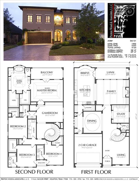 2 Story Home Plans Cool Custom House Design Affordable Two Story Flo