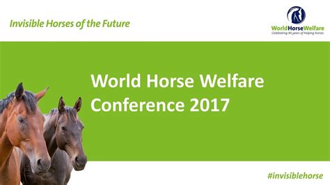 World Horse Welfare Conference 2017 Youtube