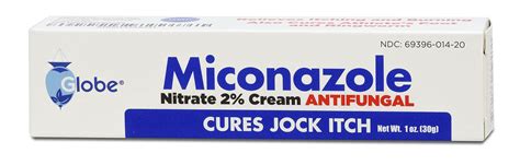 Globe Miconazole Nitrate 2 Anti Fungal Cream Cures Most Athletes
