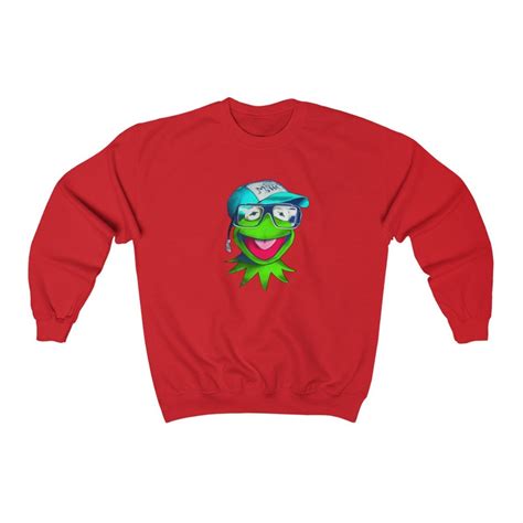 Kermit The Frog Cool Style Sweatshirt Unisex Etsy