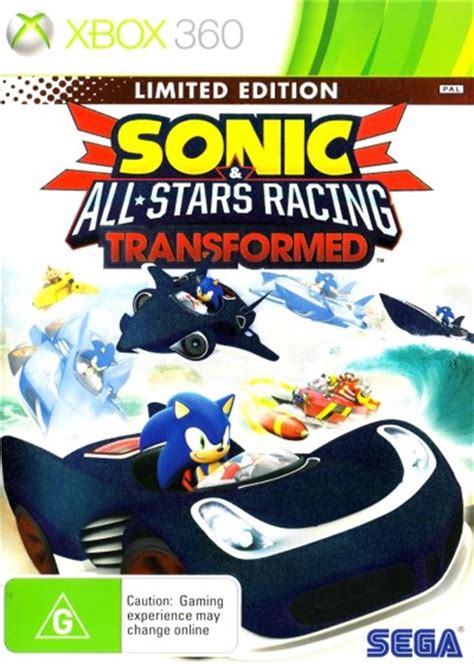 Sonic And All Stars Racing Transformed Limited Edition On Xbox 360
