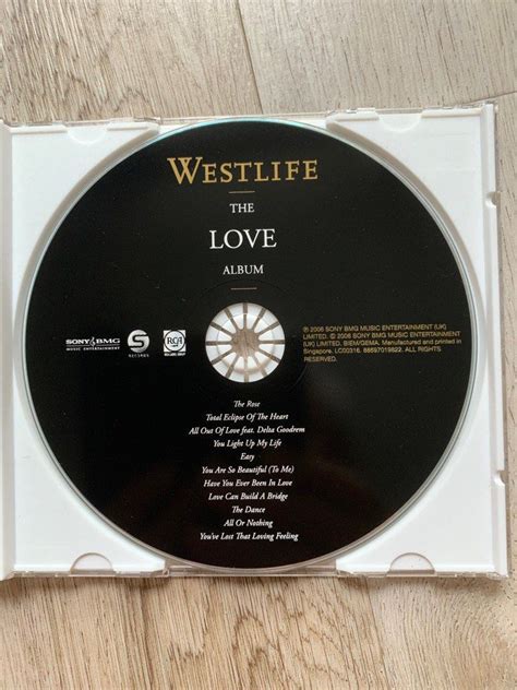 Westlife ~ The Love Album Hobbies And Toys Music And Media Cds And Dvds On Carousell