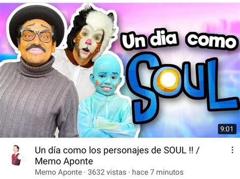 Hoy vivimos un dia como los personajes de la nueva pelicula de disney pixar soul!!! Memo Aponte justifica racismo diciendo que es cosplay - El ...