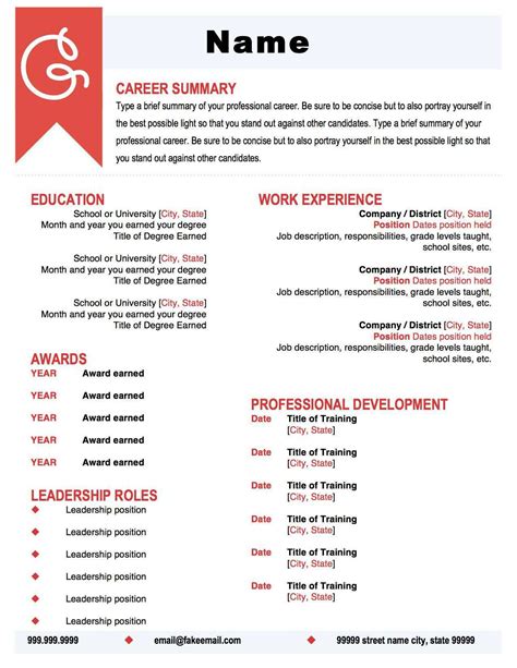 Coral And Black Resume Template Make Your Resume Pop With This