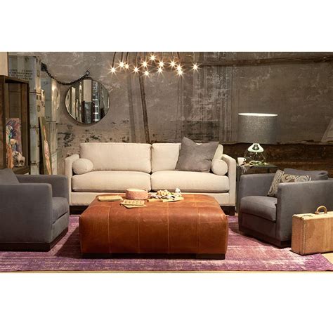 Still, it is worth a shot, especially if the ottoman is oversized. Cisco Brothers Arden Modern Classic Tufted Terracotta ...