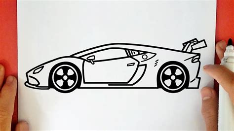 Comment Dessiner Une Voiture Lamborghini Youtube