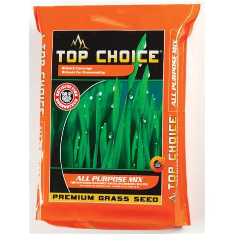 Top Choice All Purpose Premium Grass Seed Mix Blains Farm And Fleet