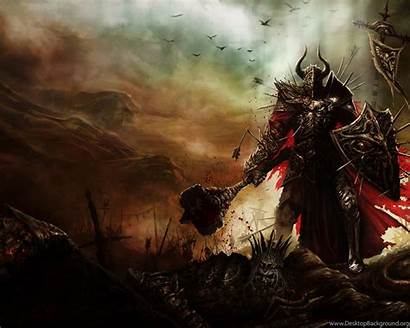 Barbarian Diablo Fantasy Wallpapers Artwork Warriors Iii